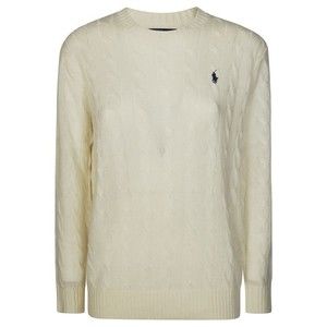 Polo Ralph Lauren Kimberly V-Neck Braided Sweater - NWT